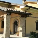 Villa stile rustico -Isolamento termico con finitura ad intonachino